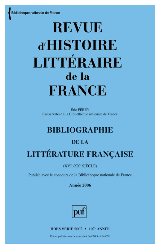 XXX-Revue_d_histoire_litt_raire_de_la_France_Hors-s_rie_2007_Bibliographie_de_la_litt_rature_fran_aise-9782130560739_0