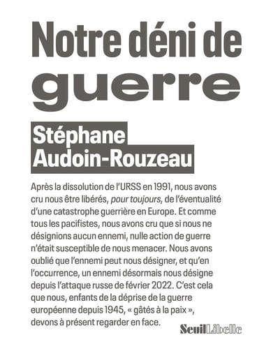 audoin-rouzeau-stephane-le-deni-de-la-guerre_0