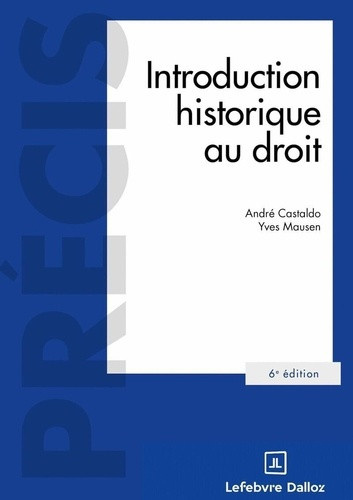 castaldo-mausen-introduction-historique-au-droit-6e-ed_0