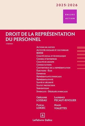 loiseau-lokiec-droit-de-la-representation-du-personnel-2025-2026-3e-ed_0