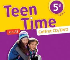 Teen Time 5e A1>A2. Edition 2017. 1 DVD 2 CD AUDIO - Poiré Christophe