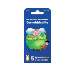 MAX - CARTE LES NOUVELLES AVENTURES DE CORNEBIDOUILLE - LA BOITE A HISTOIRES DE L'ECOLE DES LOISIRS - BONNIOL/BERTRAND