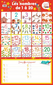 Poster les nombres de 1 à 20 - Francescon Nicolas