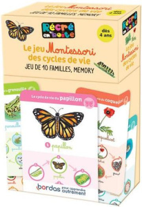 RECRE EN BOITE - LE JEU MONTESSORI DES CYCLES DE VIE - ESCLAIBES/MODESTE