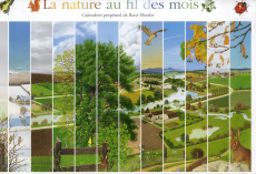 La nature au fil des mois. Calendrier perpétuel - Mettler René