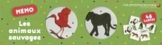 LES ANIMAUX SAUVAGES - MEMO - COLLECTIF