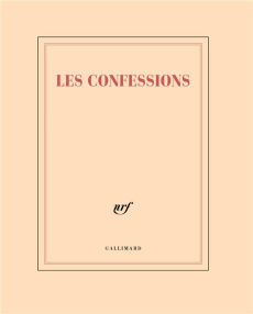 CAHIER "LES CONFESSIONS" (PAPETERIE) - COLLECTIF