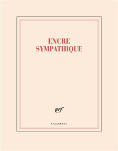 Carnet Grand format "Encre sympathique" (papeterie) - COLLECTIF