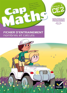 Cap maths CE2 cycle 2. Pack en 2 volumes : Fichier d'entraînement nombres et calculs ; Cahier grande - Charnay Roland ; Combier Georges ; Dussuc Marie-Pa