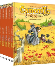 Camomille et les Chevaux Tomes 1 à 9 : Pack en 9 volumes - Mésange Lili ; Turconi Stefano ; Lenoble Hélène ;