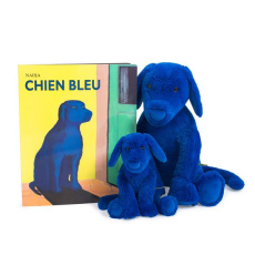 PETITE PELUCHE CHIEN BLEU - NADJA
