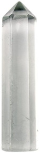 pointe cristal de roche - piece de 2 a 4 cm