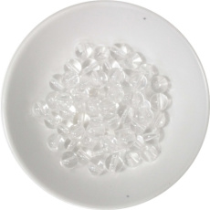 PERLES CRISTAL DE ROCHE 6 MM - SACHET DE 66 PERLES