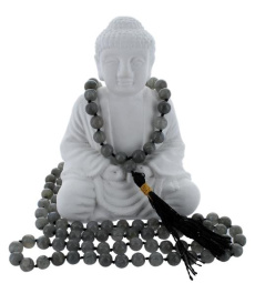 Collier mala labradorite