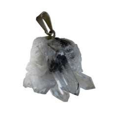 PENDENTIF DRUZE CRISTAL DE ROCHE