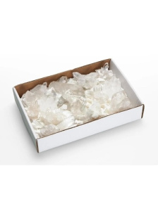 Mini druses de Cristal de roche - Boite de 1 kg