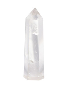 Pointe obélisque Cristal de roche