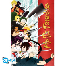 Hell's Paradise - Poster maxi roulé 91,5x61cm : Key Art Saison 1 - Collectif