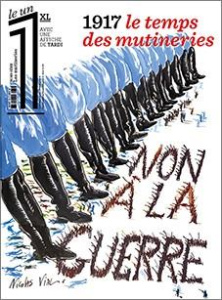 Le 1 Hors-série, printemps 2017 : 1917, le temps des mutineries. Avec une affiche de Tardi - Fottorino Eric - Tardi Jacques