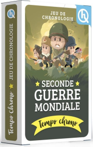 TEMPO CHRONO SECONDE GUERRE MONDIALE - JEU DE CHRONOLOGIE - QUELLE HISTOIRE STUD