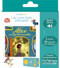 Coffret livre audio - alice aux pays des merveilles - LUNII