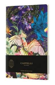 Cahier Quaderno Eden Grand format ligné Cockateil - CASTELLI