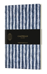 Cahier Quaderno Shibori Grand format ligné Twil - CASTELLI