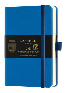 Agenda 2023 semainier poche Aquarela Blue sea - CASTELLI