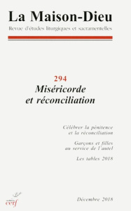 La Maison-Dieu N° 294 : Miséricorde et réconciliation - COLLECTIF SNPLS