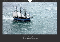 VOILIERS D ANTAN CALENDRIER MURAL 2016 DIN A4 HORIZONTAL - FREDERIC B