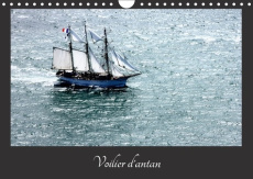 VOILIERS D ANTAN CALENDRIER MURAL 2018 DIN A4 HORIZONTAL - PHOTOS AERIENNES D ANCIENS VOI - FREDERIC B