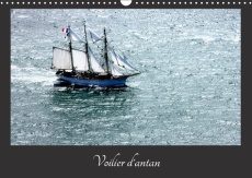 VOILIERS D ANTAN CALENDRIER MURAL 2018 DIN A3 HORIZONTAL - PHOTOS AERIENNES D ANCIENS VOI - FREDERIC B