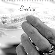 BRODEUR (CALENDRIER MURAL 2019 300 * 300 MM SQUARE) - ATELIER DE BRODERIE (CALENDRIER MENSUEL, 14 PA - THEBAULT PATRICE