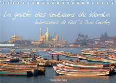 La gaieté des couleurs de Kerala – Impressions de God´s Own Country (Calendrier chevalet 2020 DIN A5 - Take Friederike