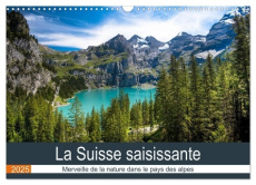 La Suisse saisissante (Calendrier mural 2025 DIN A3 vertical), CALVENDO calendrier mensuel. Des imag - Voigt Tanja