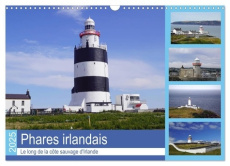 Phares irlandais Le long de la côte sauvage d'Irlande (Calendrier mural 2025 DIN A3 vertical), CALVE - Paul - babett's bildergalerie babet