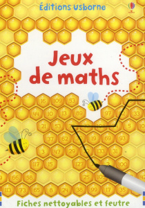 Jeux de maths. Fiches nettoyables et feutre - Khan Sarah ; Sherman Christine ; Barber Lizzie ; F