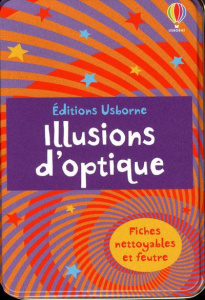 Illusions d'optique. Fiches nettoyables et feutre - Taplin Sam ; Shaw Hanri ; Durber Matt ; Lefebvre C