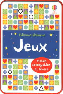 Jeux. Fiches nettoyables et feutre - Chaspoul Renée