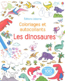 Coloriages et autocollants . Les dinosaures - Taplin Sam