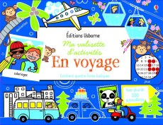 Ma valisette d'activités En voyage. Livre de jeux en voyage ; Cahier d'activités en voyage ; Dessins - Gilpin Rebecca ; Bowman Lucy ; Meredith Samantha ;
