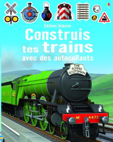 Construis tes trains avec des autocollants - Mann Adrian ; Tudhope Simon ; Varejka Pascal ; May
