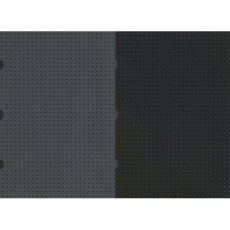 Cahier Circulo Noir sur Gris / Gris sur Noir A5 Non-ligné - PAPER-OH