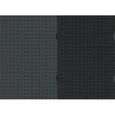Cahier Circulo Noir sur Gris / Gris sur Noir B7 Non-ligné - PAPER-OH