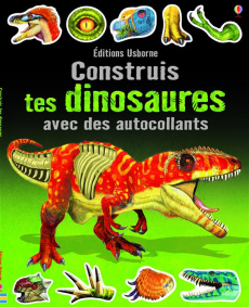 Construis tes dinosaures avec des autocollants - Tudhope Simon ; Tempesta Franco ; Furnival Keith ;