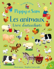 Les animaux. Livre d'autocollants - Greenwell Jessica ; Cooper Sophie ; Cartwright Ste
