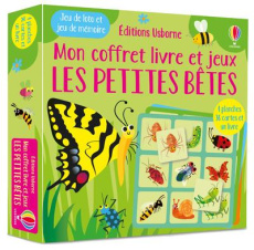 Les petites bêtes. Jeu de loto et jeu de mémoire - 4 planches, 36 cartes et un livre - Nolan Kate ; Lucas Gareth ; Duran Véronique