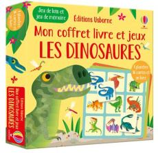 Les dinosaures. Jeu de loto et jeu de mémoire - 4 planches, 36 cartes et un livre - Lucas Gareth ; Smith Sam ; Tomlins Karen ; Ellis K