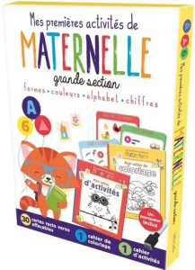 Mes premières activités de maternelle grande section. Avec 30 cartes recto verso effaçables, 1 cahie - Chabot Claire