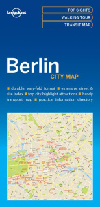 BERLIN CITY MAP 1ED -ANGLAIS- - LONELY PLANET